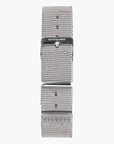 Grey Nylon Watch Strap - Silver - 36mm